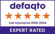  Defaqto 5 Stars Car Insurance 2014-2024 EXPERT RATED